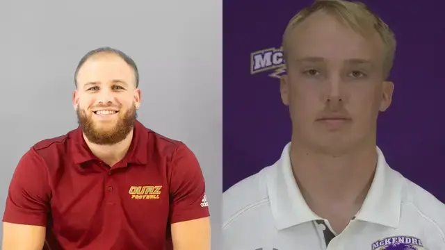 Which ex-high school standouts featured in Southwest Illinois area will compete on Saturday, Sept. 19?